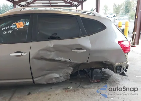 2010 Nissan Rogue Sl из США, поврежденный, VIN JN8AS5MV1AW109006